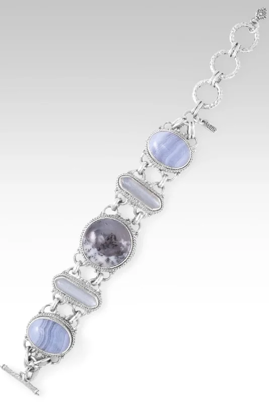 Whimsical bangles-Yesterday Today & Forever Bracelet™ in White Moonstone