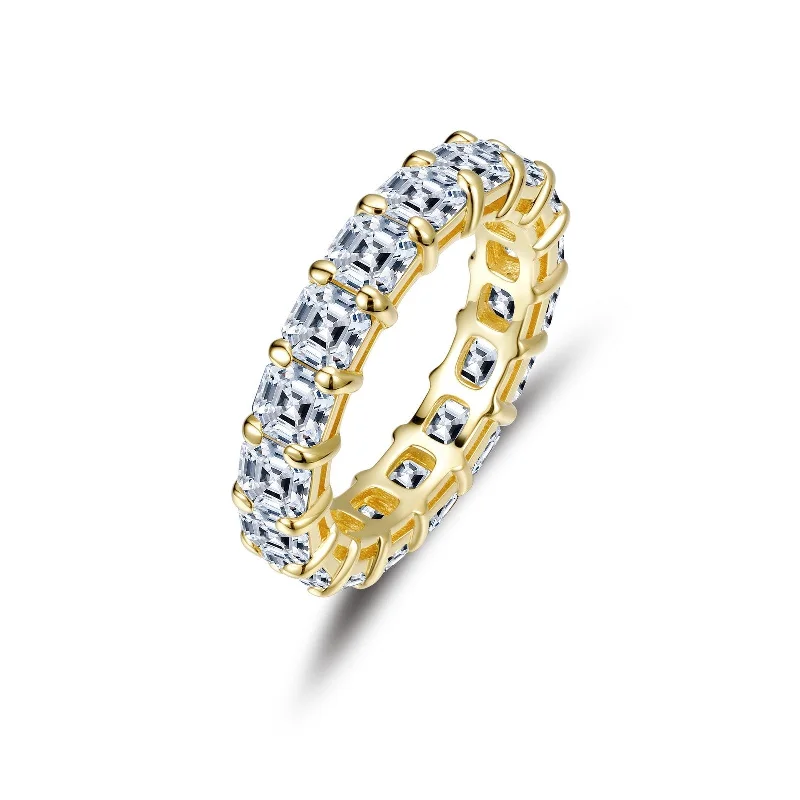 Faith charm engagement rings-Lafonn Simulated Diamond 6.63cttw. Anniversary Eternity Band R0386CLG