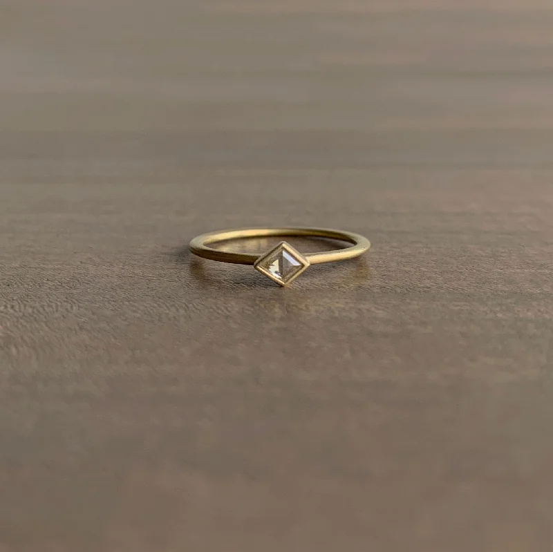 Kite Diamond Stacker Ring