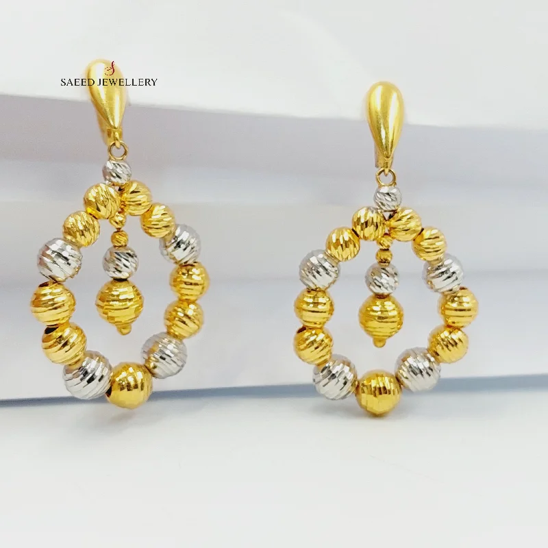 Worn medallion earrings-Deluxe Balls Earrings