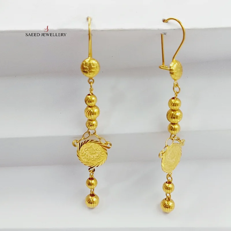 Trekker braid earrings-Rashadi Balls Earrings