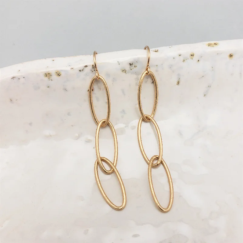 Light drop earrings-Bennett - Earrings