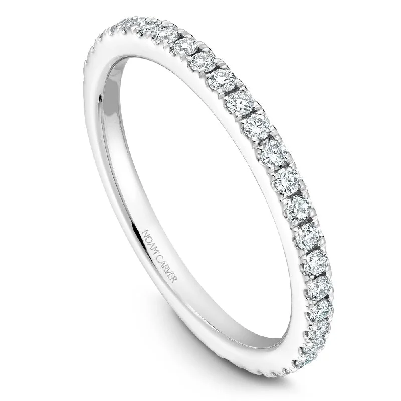 Light filigree engagement rings-Noam Carver Stackable Collection 0.36cttw. Diamond Fashion Ring STA2-1-D