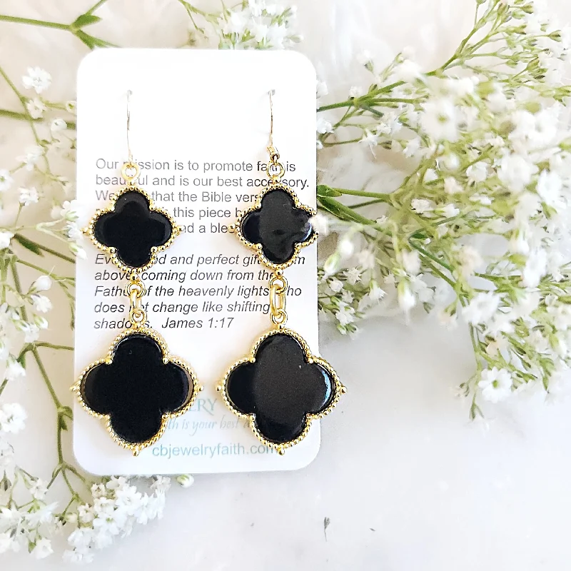 Petal hoop earrings-Lydia Drop Earrings