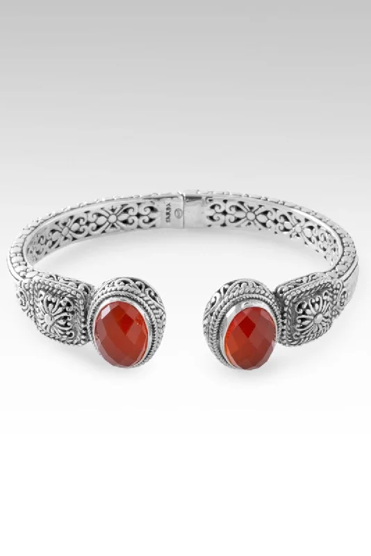 Astro theme bangles-Path to Enlightenment Tip-to-Tip Bracelet™ in Carnelian