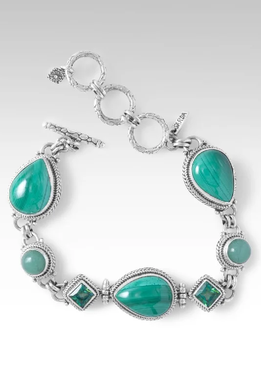 Mystic eye bangles-Healing Balance Bracelet™ in Malachite