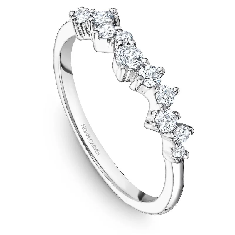 Luxe diamond engagement rings-Noam Carver Stackable Collection 0.34cttw. Diamond Fashion Ring STA24-1