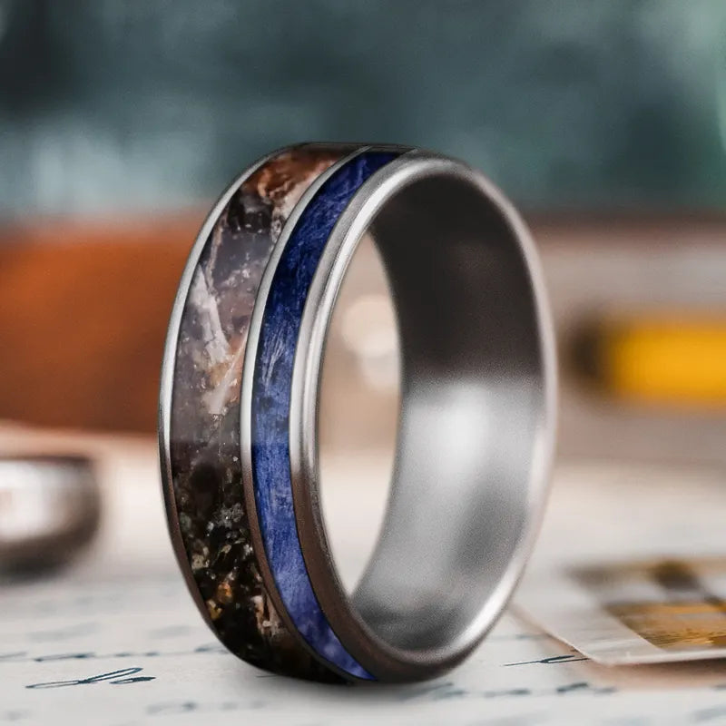 Custom Design - 2-Inlay Offset Ring 41LjNRBhPDfSKU0zosa0AQc5