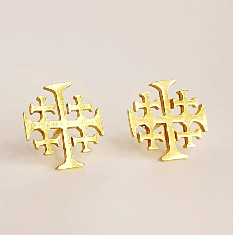 Smooth stud earrings-Elizabeth Earrings