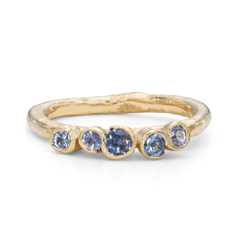 Topaz stone engagement rings-Skyline Porphyra Ring