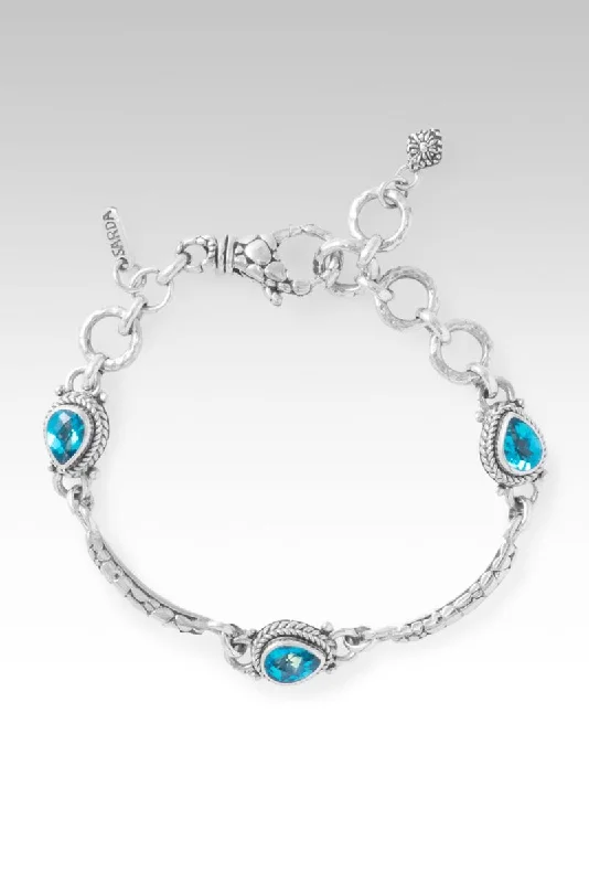 Pure link bangles-Wish Bracelet™ Bali Breeze™ Mystic Topaz