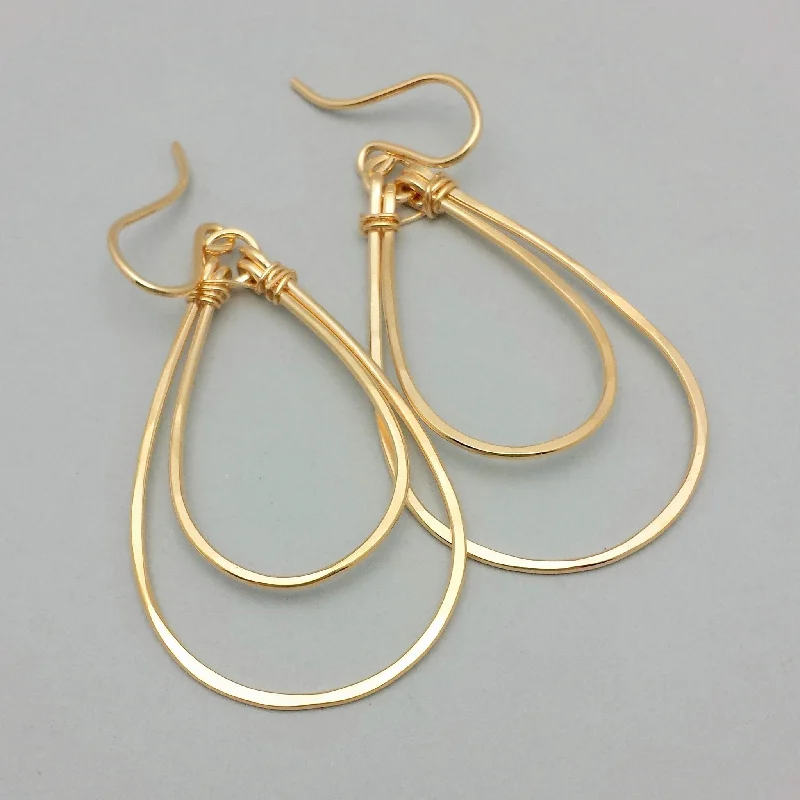 Fine triangle earrings-Pinckney