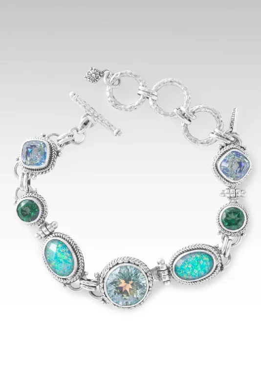 Faith charm bangles-Mended Path Bracelet™ in Novel™ Mystic Quartz