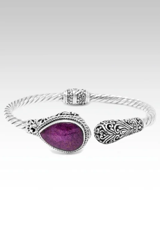 Multi-bead bangles-Waymaker Tip-To-Tip Bracelet™ in Purpurite