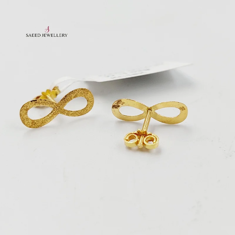 Tide drop earrings-Screw Earrings