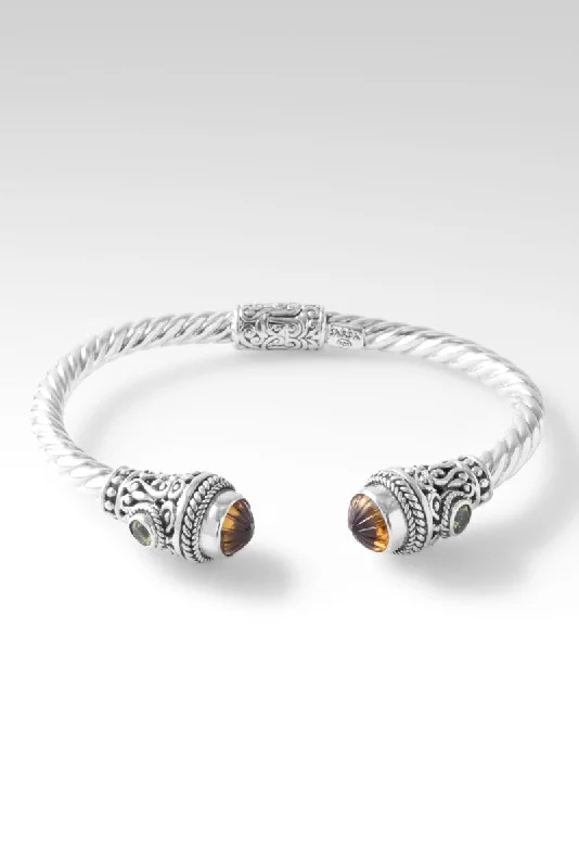 Surf bead bangles-I Can Really Imagine Tip-to-Tip Bracelet™ in Citrine