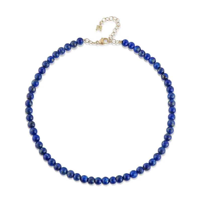 Coiled cord bangles-14kt 4mm Lapis Beaded Bracelet